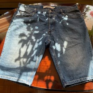 Topman Men’s Skinny Denim Short in Size US 36